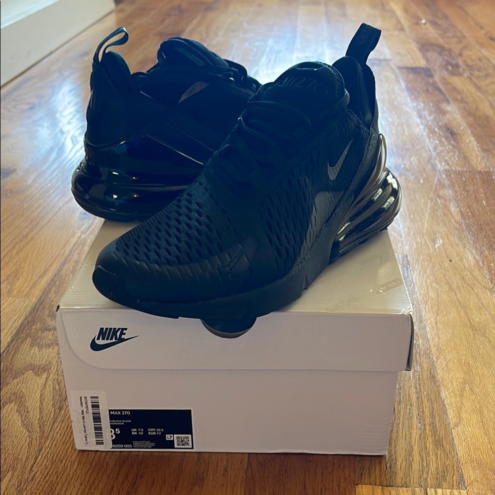 Nike Men's Air Mx 270 Black Shoes